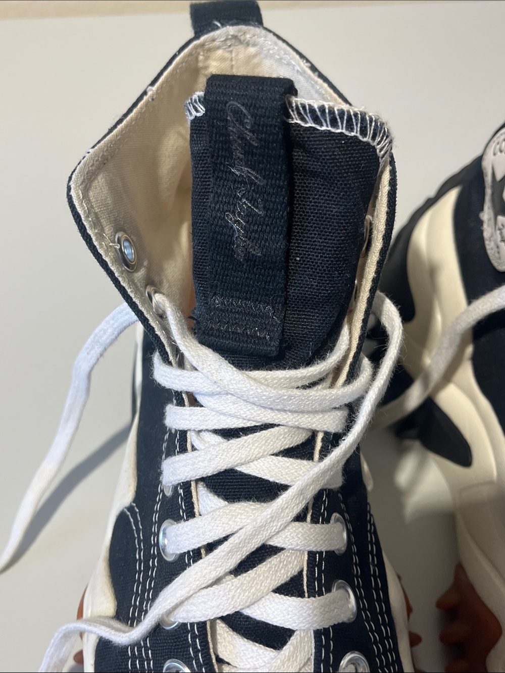 Converse Run Star Motion Black and White High-Top Sneakers - Picture 11 of 14
